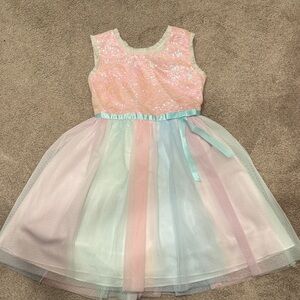 Jona Michelle Pink Sequin Dress